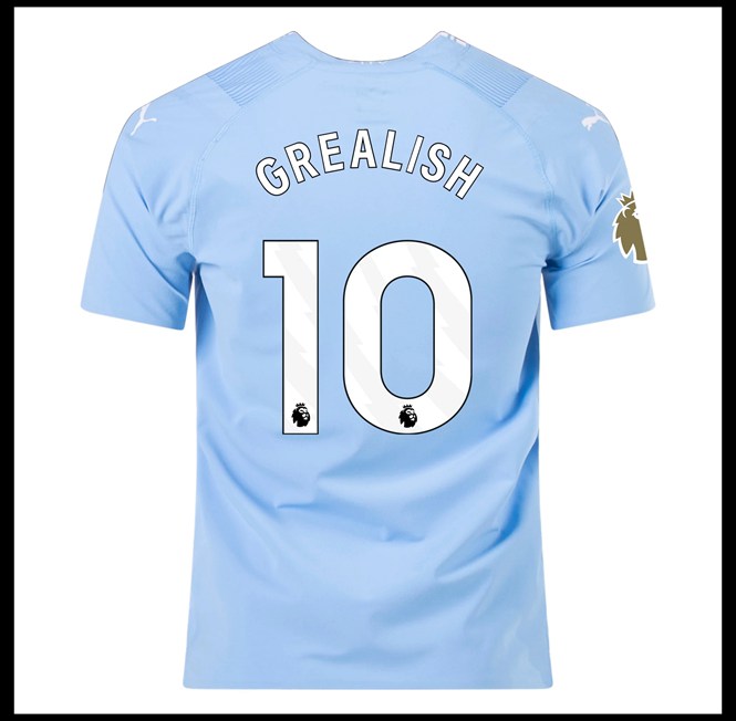 Futbalove Dresy Manchester City GREALISH #10 Domáci 2023-24