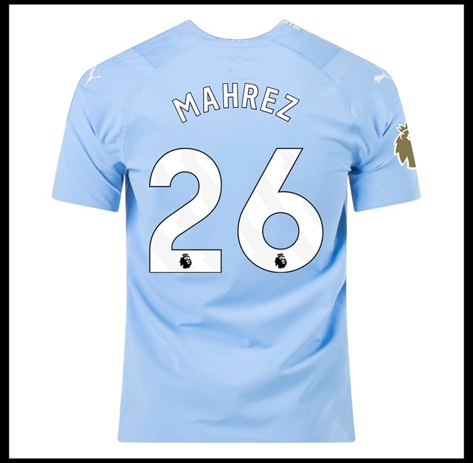 Futbalove Dresy Manchester City MAHREZ #26 Domáci 2023-24