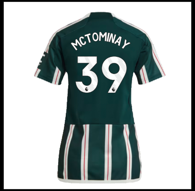 Futbalove Dresy Manchester United MCTOMINAY #39 Dámské Preč 2023-24