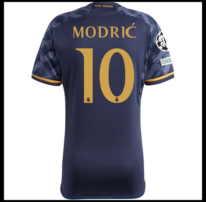 Futbalove Dresy FC Real Madrid MODRIC #10 Preč 2023-24